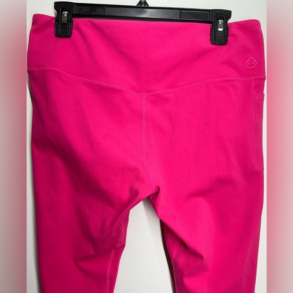 tasc Sculptive 7/8 Pocket Legging‎ Pink Size XL EUC - Picture 5 of 16